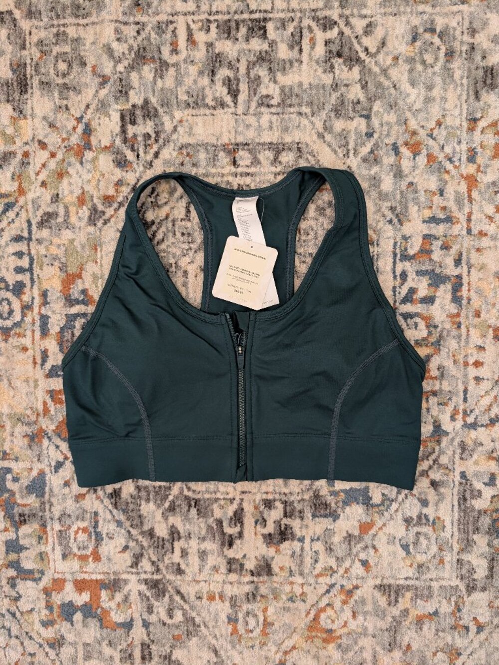Fabletics On-The-Go Front Zip Sports Bra